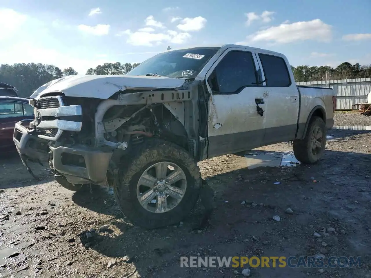 1 fotografías del automóvil dañado 1FTEW1E40KFB36649 FORD F-150 2019