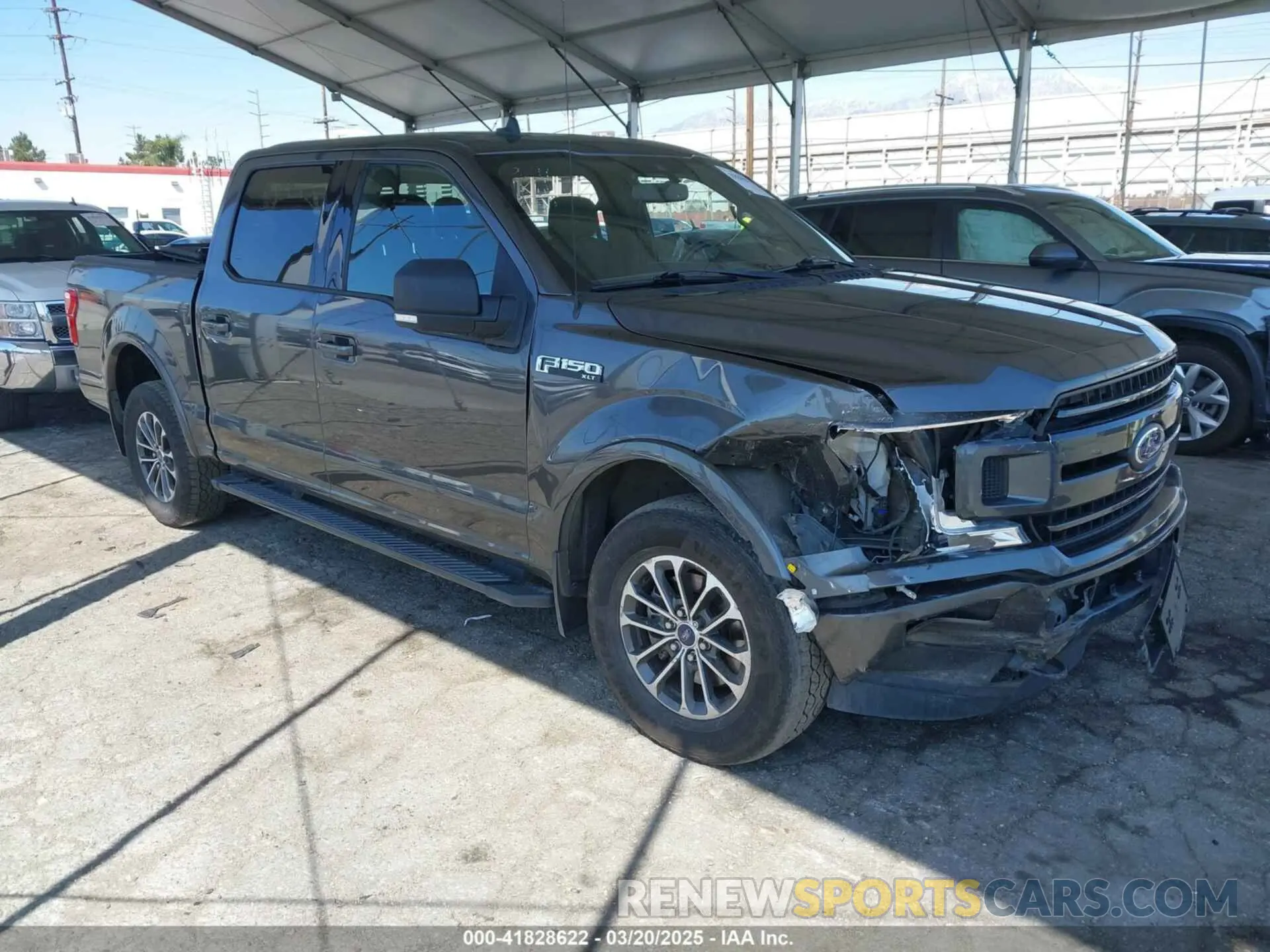 1 fotografías del automóvil dañado 1FTEW1E41KKC35889 FORD F-150 2019