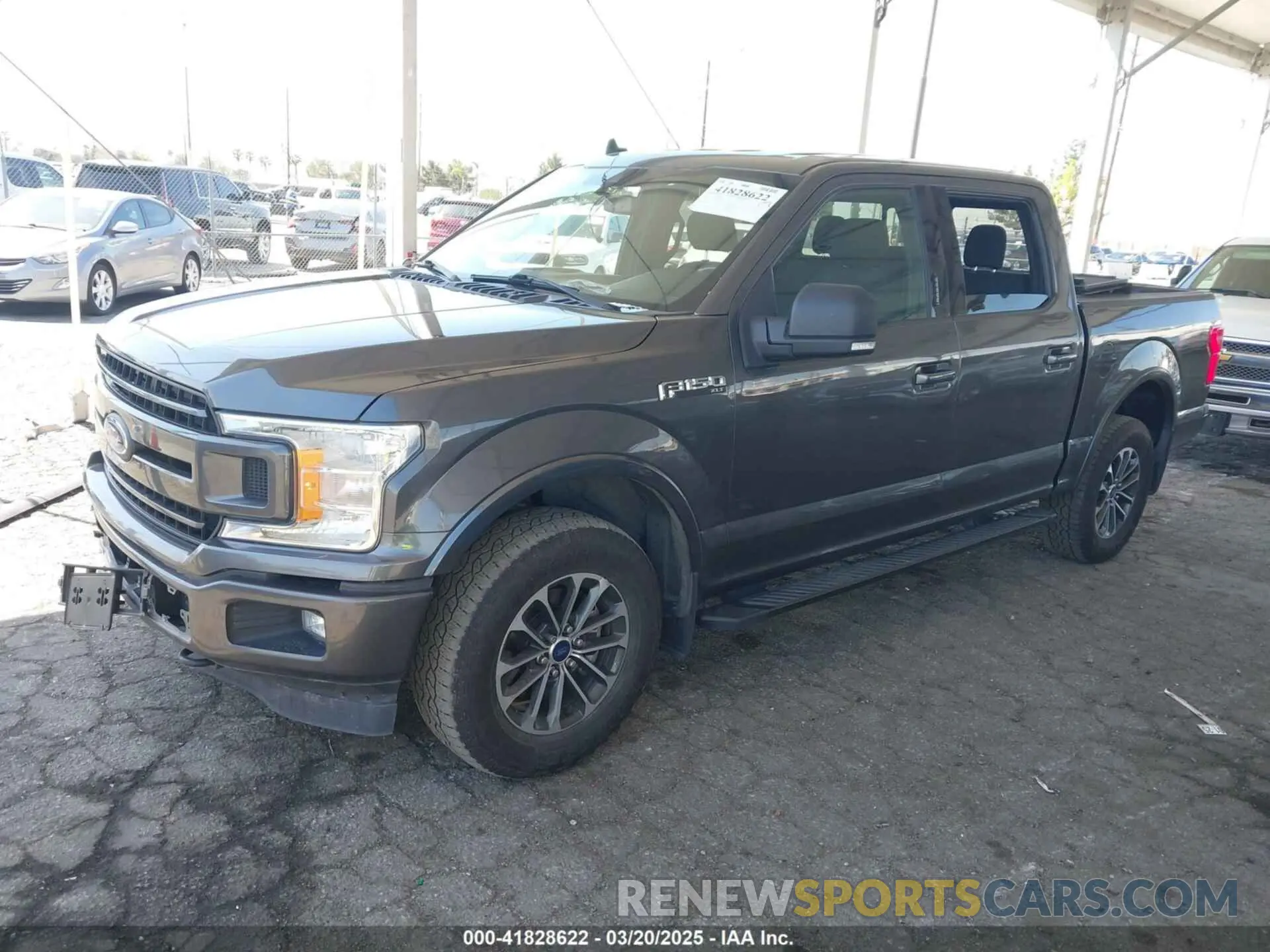 2 fotografías del automóvil dañado 1FTEW1E41KKC35889 FORD F-150 2019