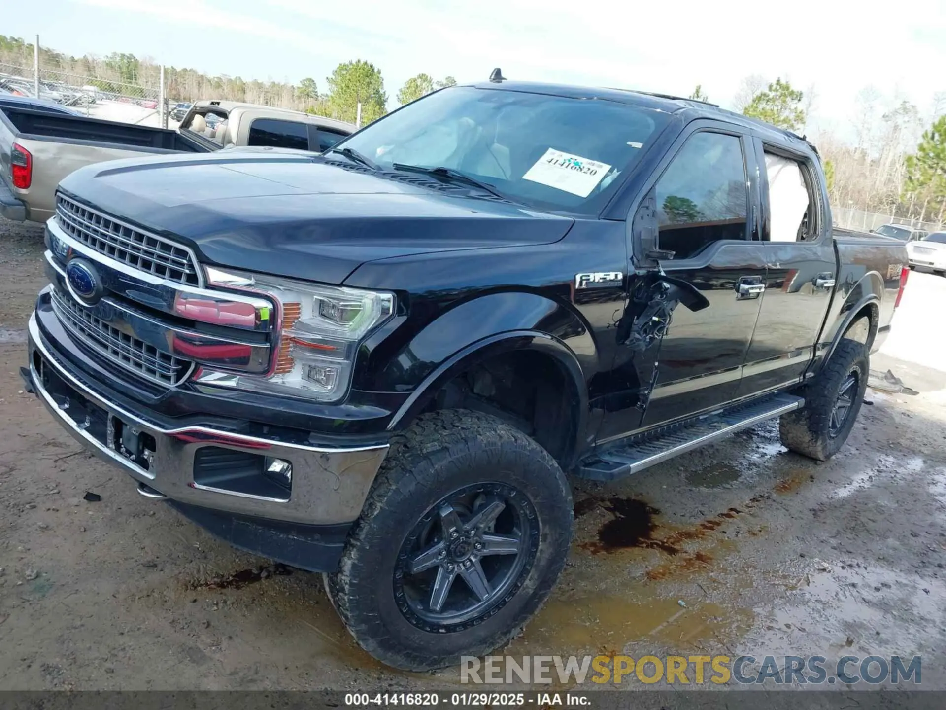 2 fotografías del automóvil dañado 1FTEW1E42KKC75415 FORD F-150 2019