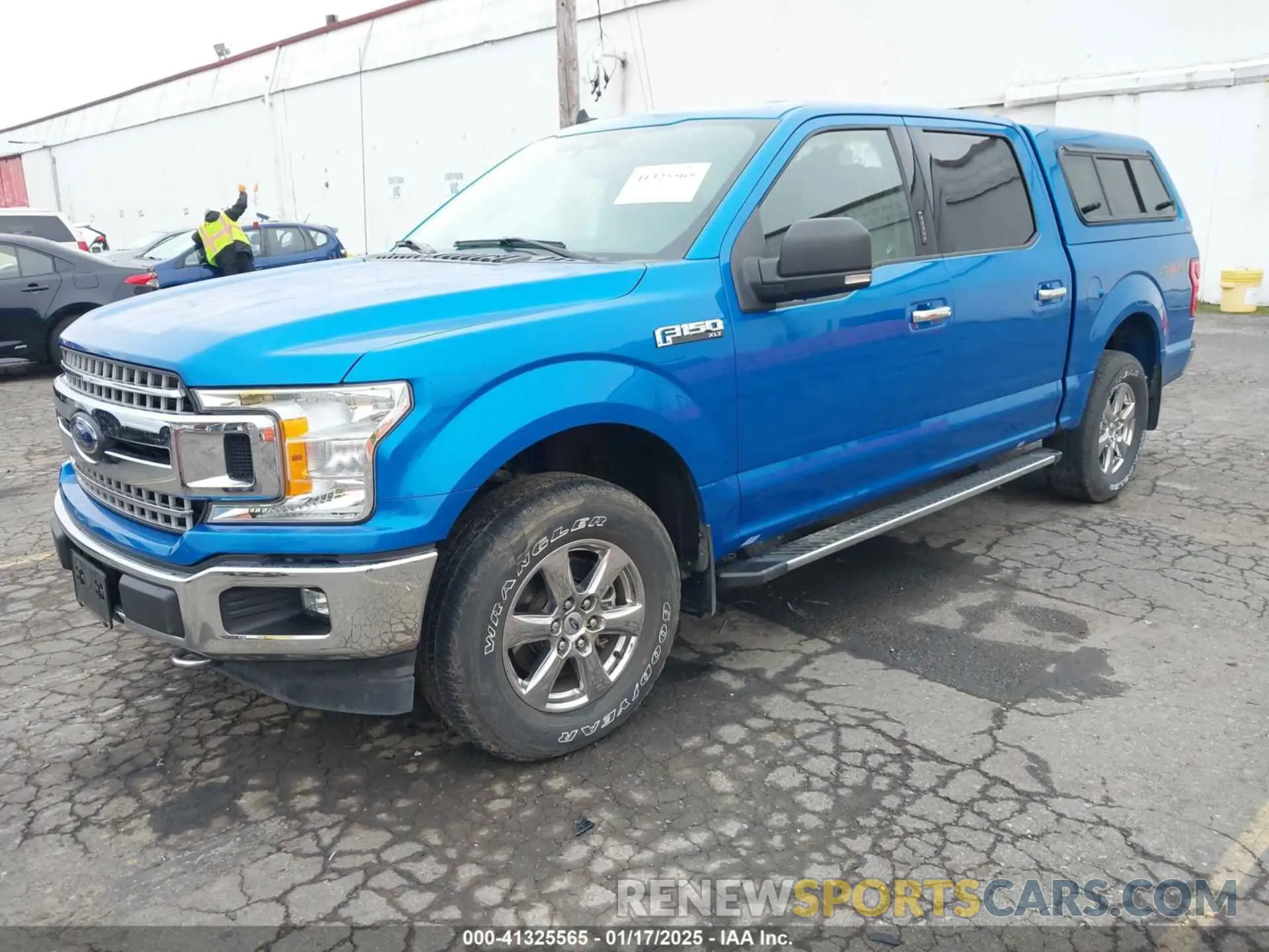 2 fotografías del automóvil dañado 1FTEW1E42KKD47536 FORD F-150 2019