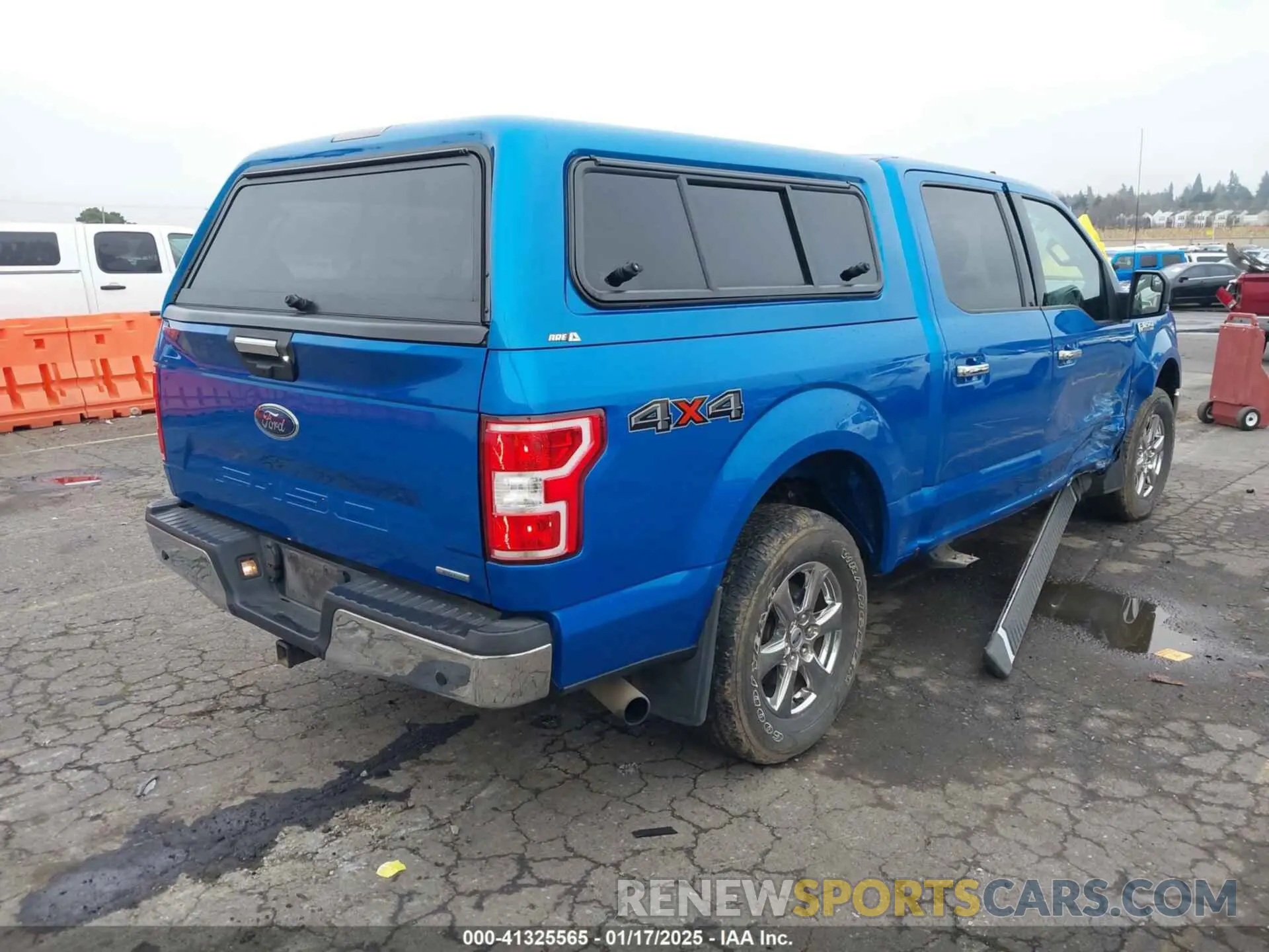 4 fotografías del automóvil dañado 1FTEW1E42KKD47536 FORD F-150 2019