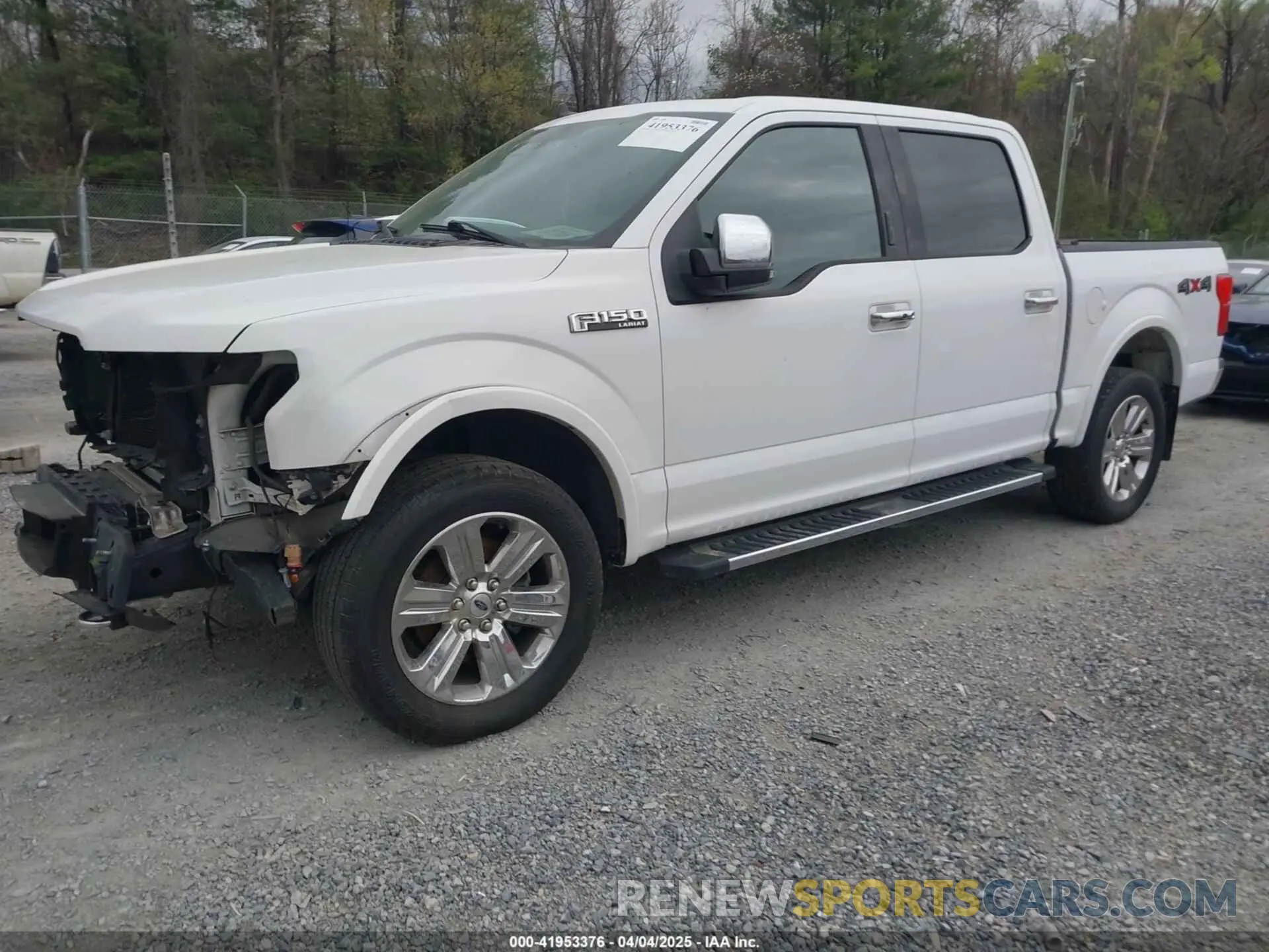 2 fotografías del automóvil dañado 1FTEW1E42KKE29055 FORD F-150 2019