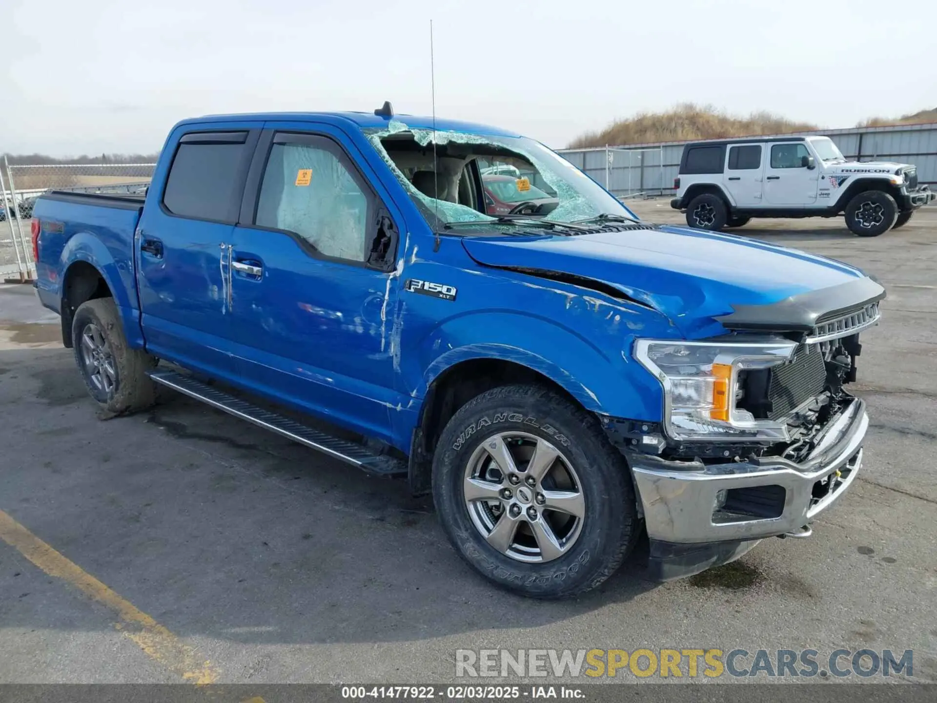1 fotografías del automóvil dañado 1FTEW1E42KKE62265 FORD F-150 2019