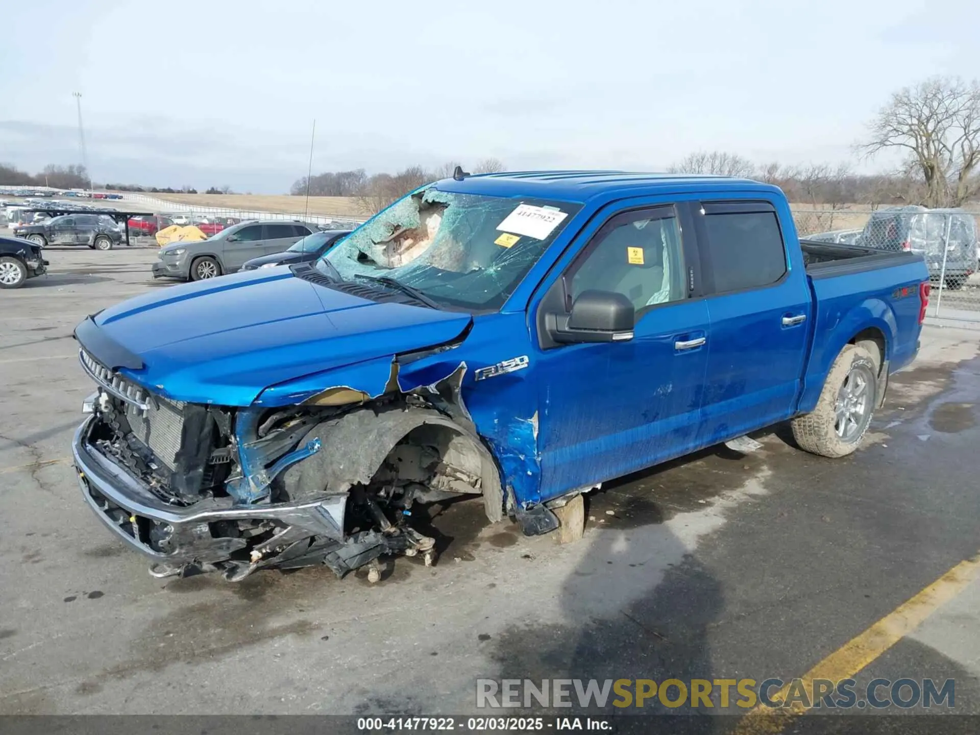 2 fotografías del automóvil dañado 1FTEW1E42KKE62265 FORD F-150 2019