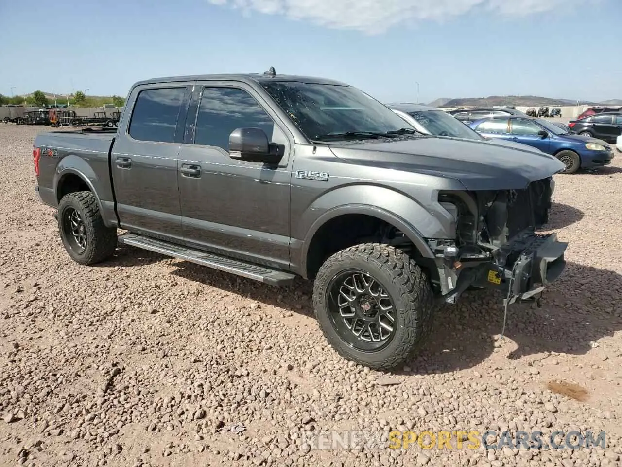 4 fotografías del automóvil dañado 1FTEW1E42KKF19063 FORD F-150 2019