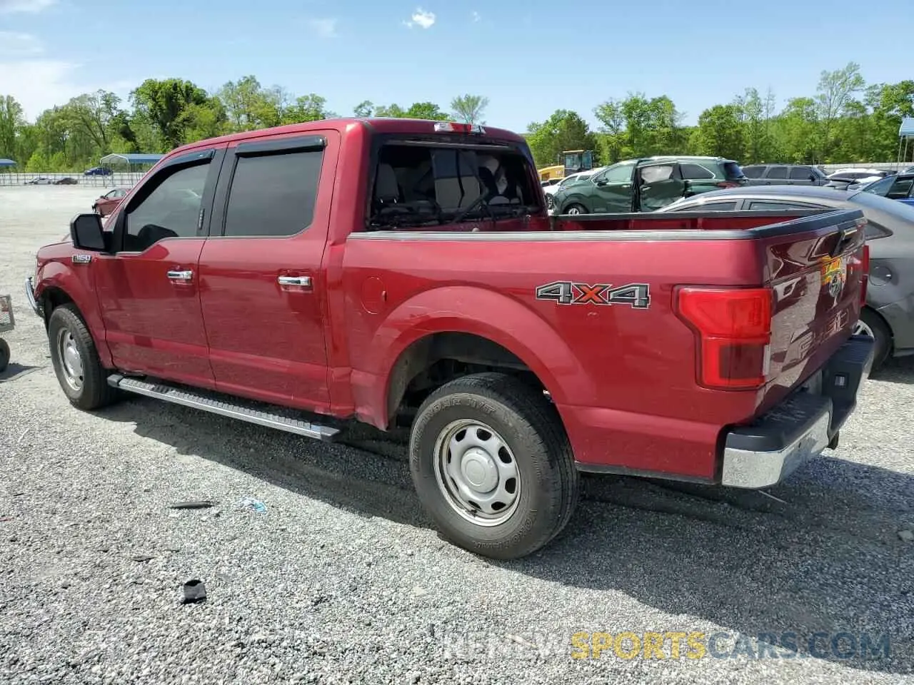 2 fotografías del automóvil dañado 1FTEW1E43KFB11681 FORD F-150 2019