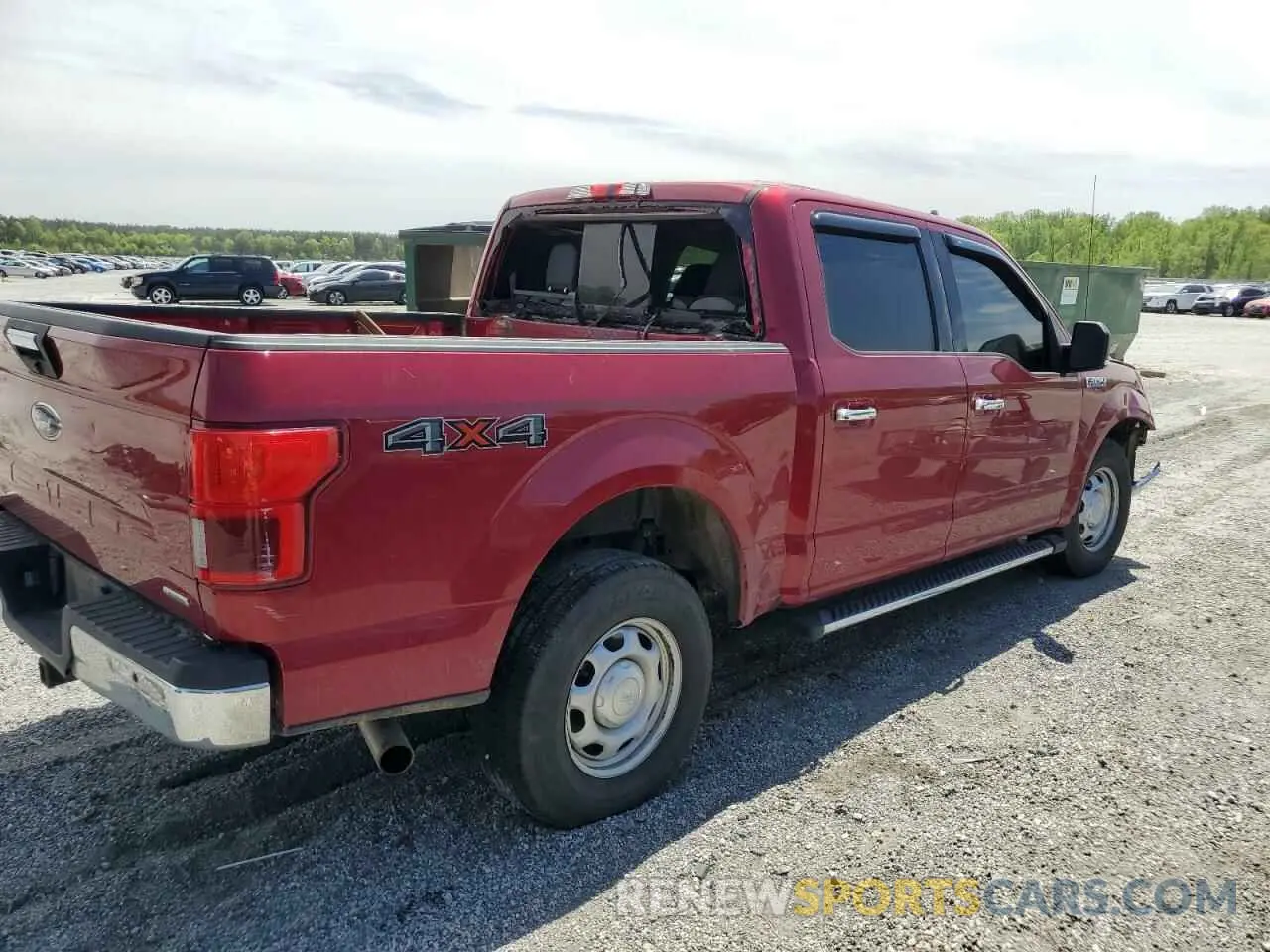 3 fotografías del automóvil dañado 1FTEW1E43KFB11681 FORD F-150 2019