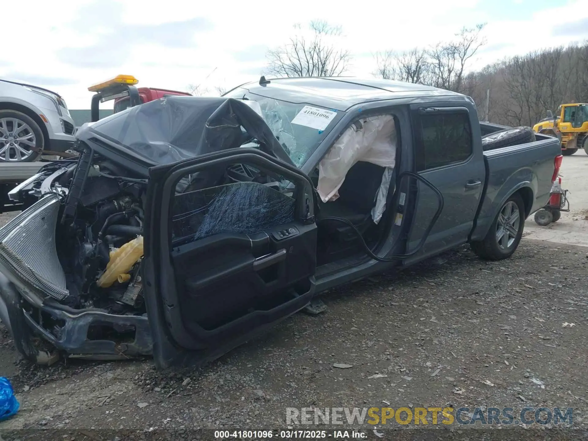2 fotografías del automóvil dañado 1FTEW1E43KFB89314 FORD F-150 2019