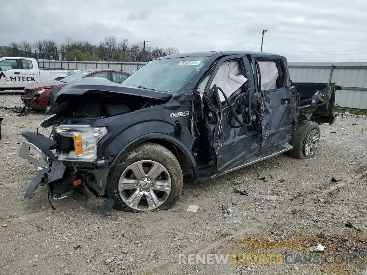 1 fotografías del automóvil dañado 1FTEW1E43KFC82737 FORD F-150 2019
