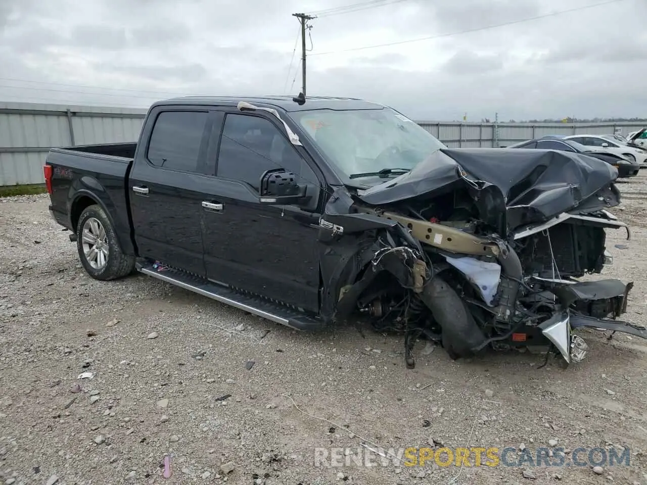 4 fotografías del automóvil dañado 1FTEW1E43KFC82737 FORD F-150 2019
