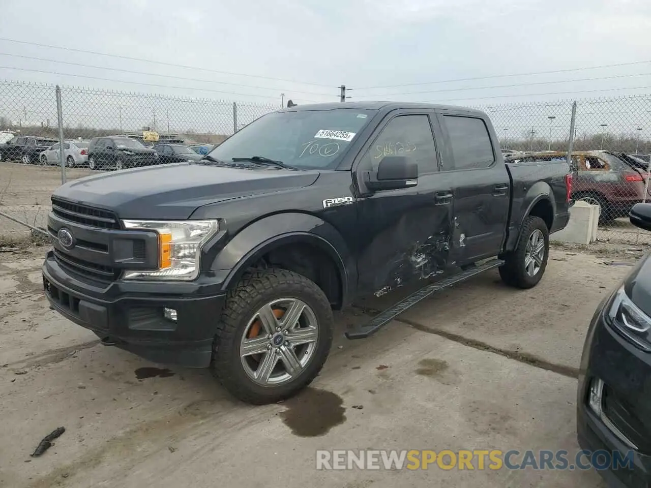 1 fotografías del automóvil dañado 1FTEW1E43KFC99490 FORD F-150 2019