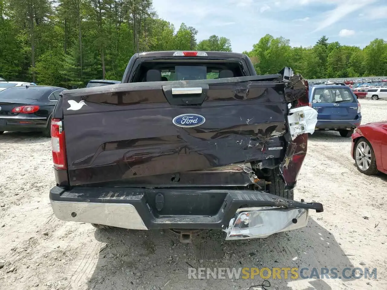 6 fotografías del automóvil dañado 1FTEW1E43KKC45324 FORD F-150 2019