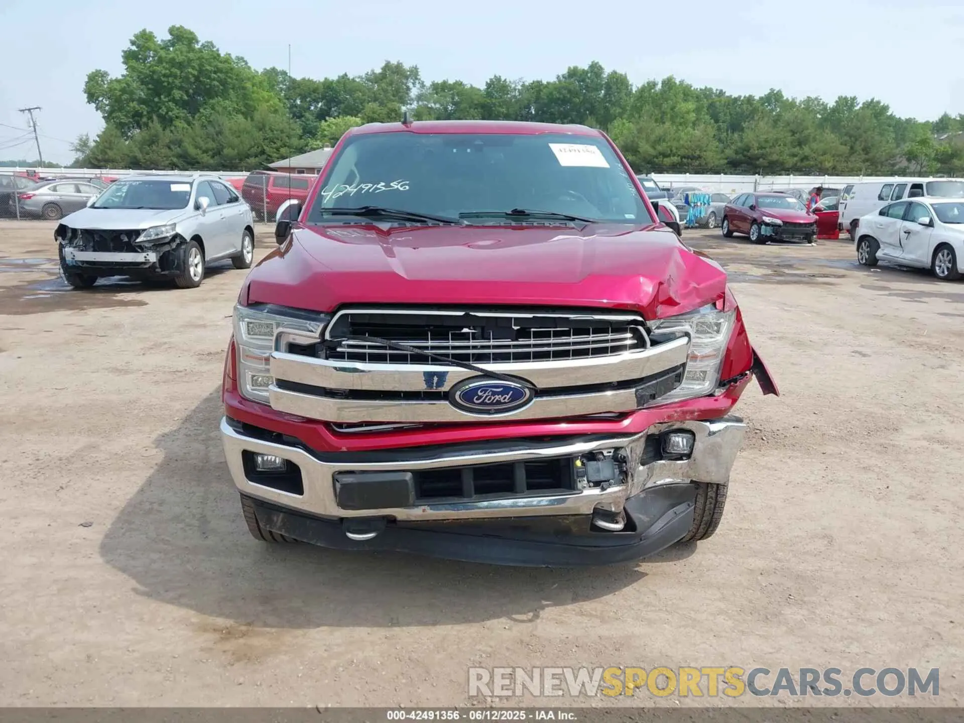 12 fotografías del automóvil dañado 1FTEW1E44KFB16372 FORD F-150 2019