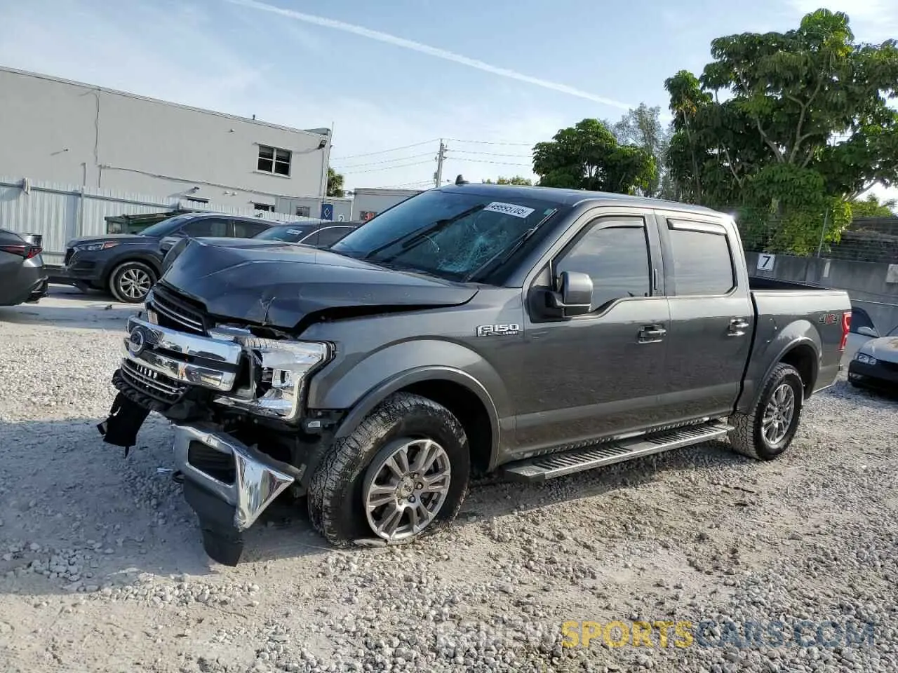 1 fotografías del automóvil dañado 1FTEW1E44KFC52033 FORD F-150 2019