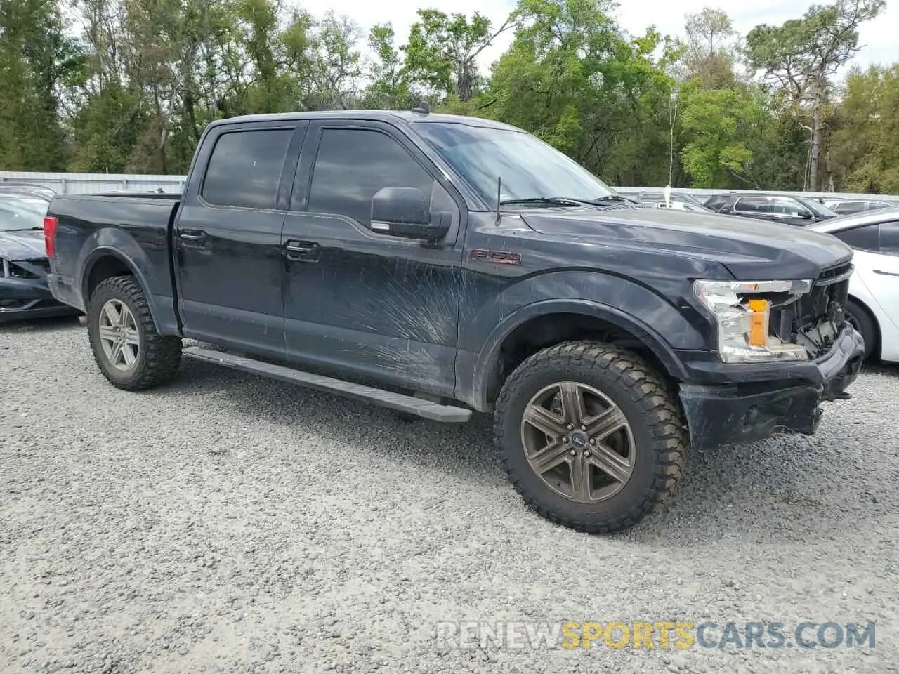 4 fotografías del automóvil dañado 1FTEW1E44KKD42855 FORD F-150 2019