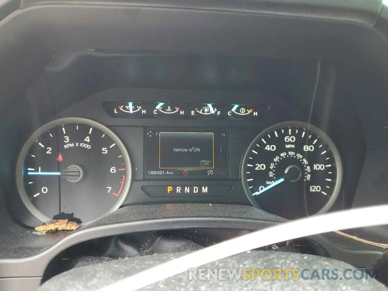 9 fotografías del automóvil dañado 1FTEW1E44KKE06148 FORD F-150 2019