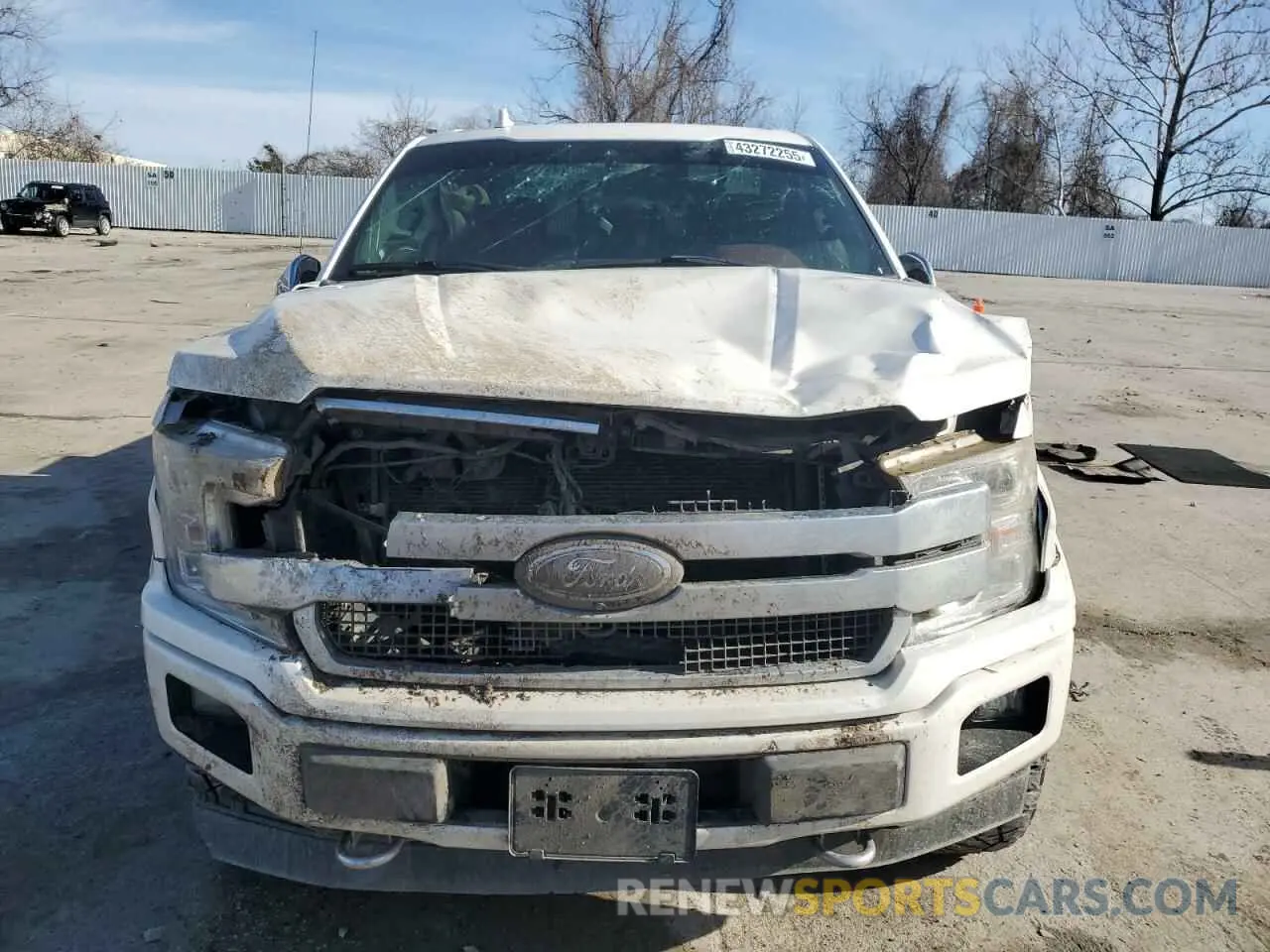 5 fotografías del automóvil dañado 1FTEW1E46KFD25631 FORD F-150 2019