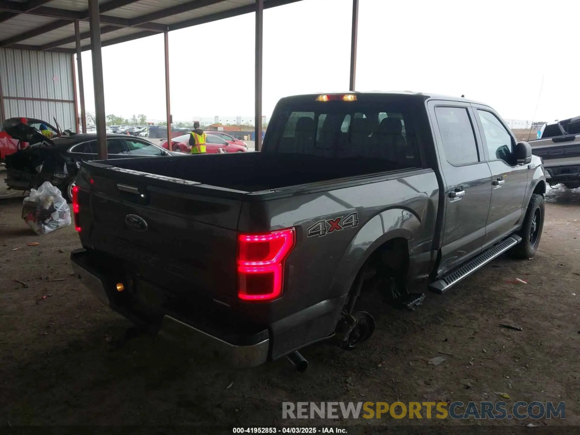 4 fotografías del automóvil dañado 1FTEW1E46KKE10332 FORD F-150 2019