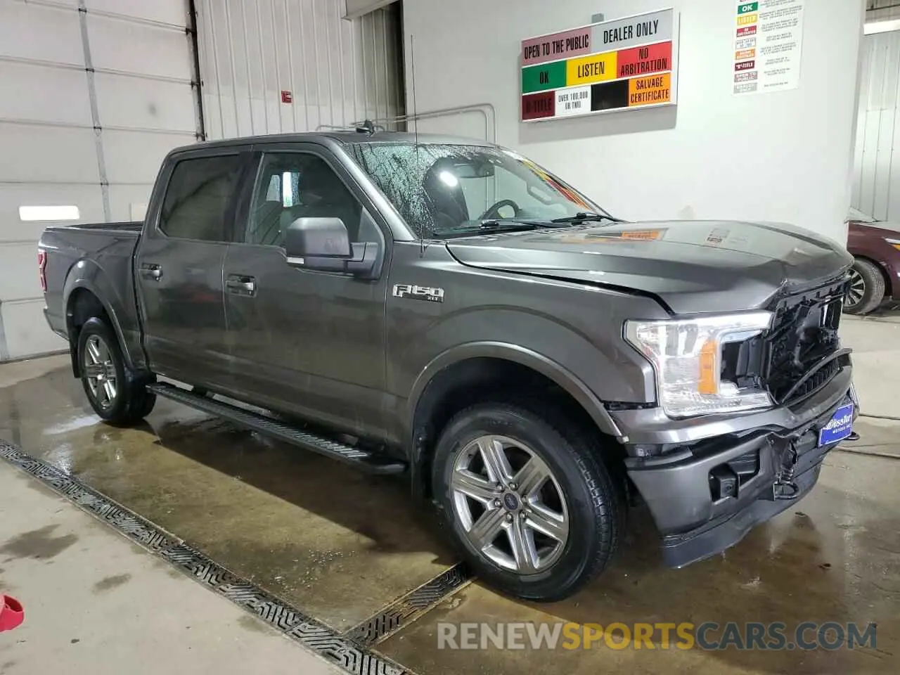 4 fotografías del automóvil dañado 1FTEW1E47KFB84567 FORD F-150 2019