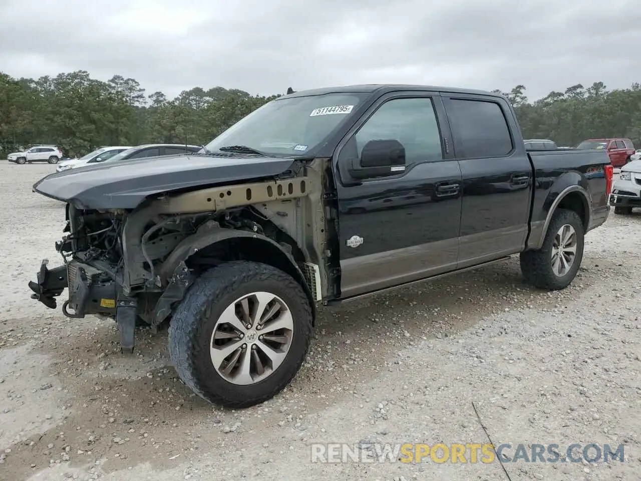 1 fotografías del automóvil dañado 1FTEW1E47KFC11931 FORD F-150 2019