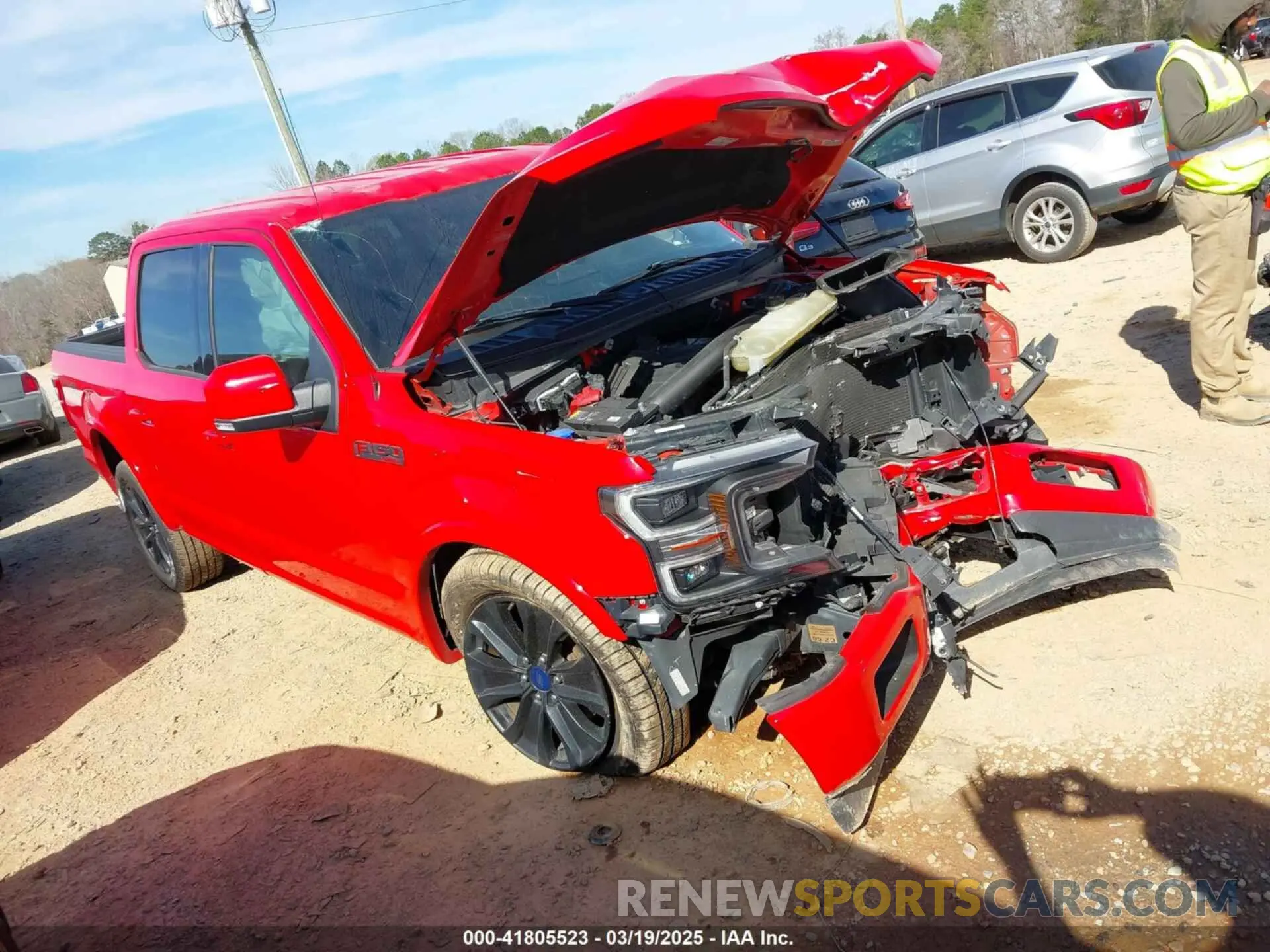 1 fotografías del automóvil dañado 1FTEW1E47KFC30060 FORD F-150 2019