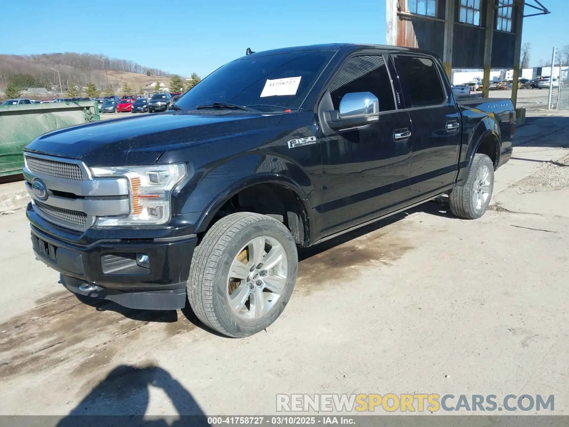 2 fotografías del automóvil dañado 1FTEW1E47KFC48932 FORD F-150 2019