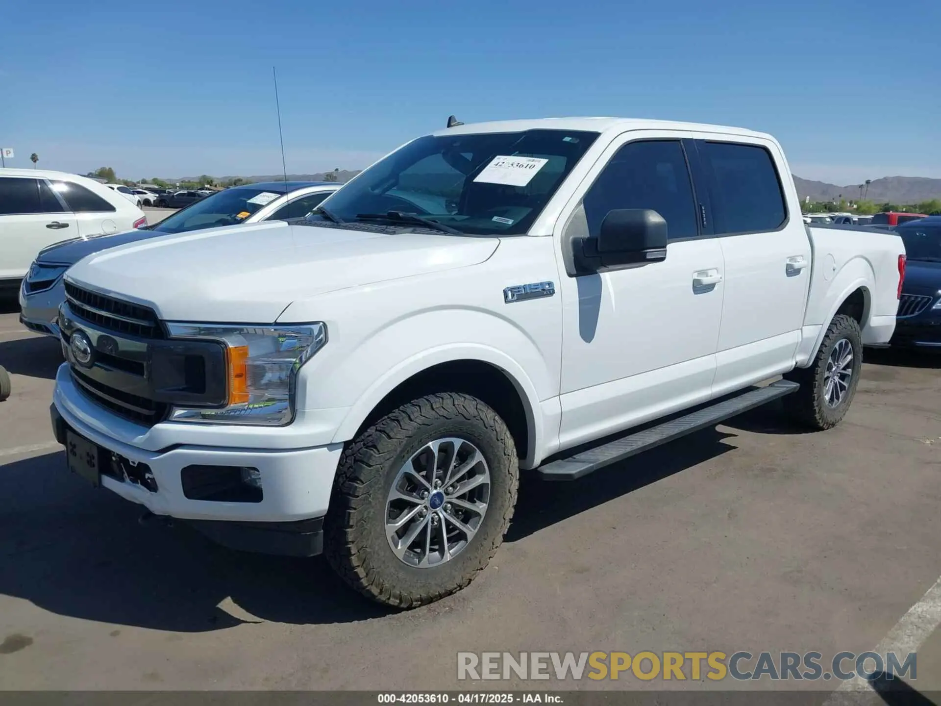 2 fotografías del automóvil dañado 1FTEW1E47KFD53387 FORD F-150 2019