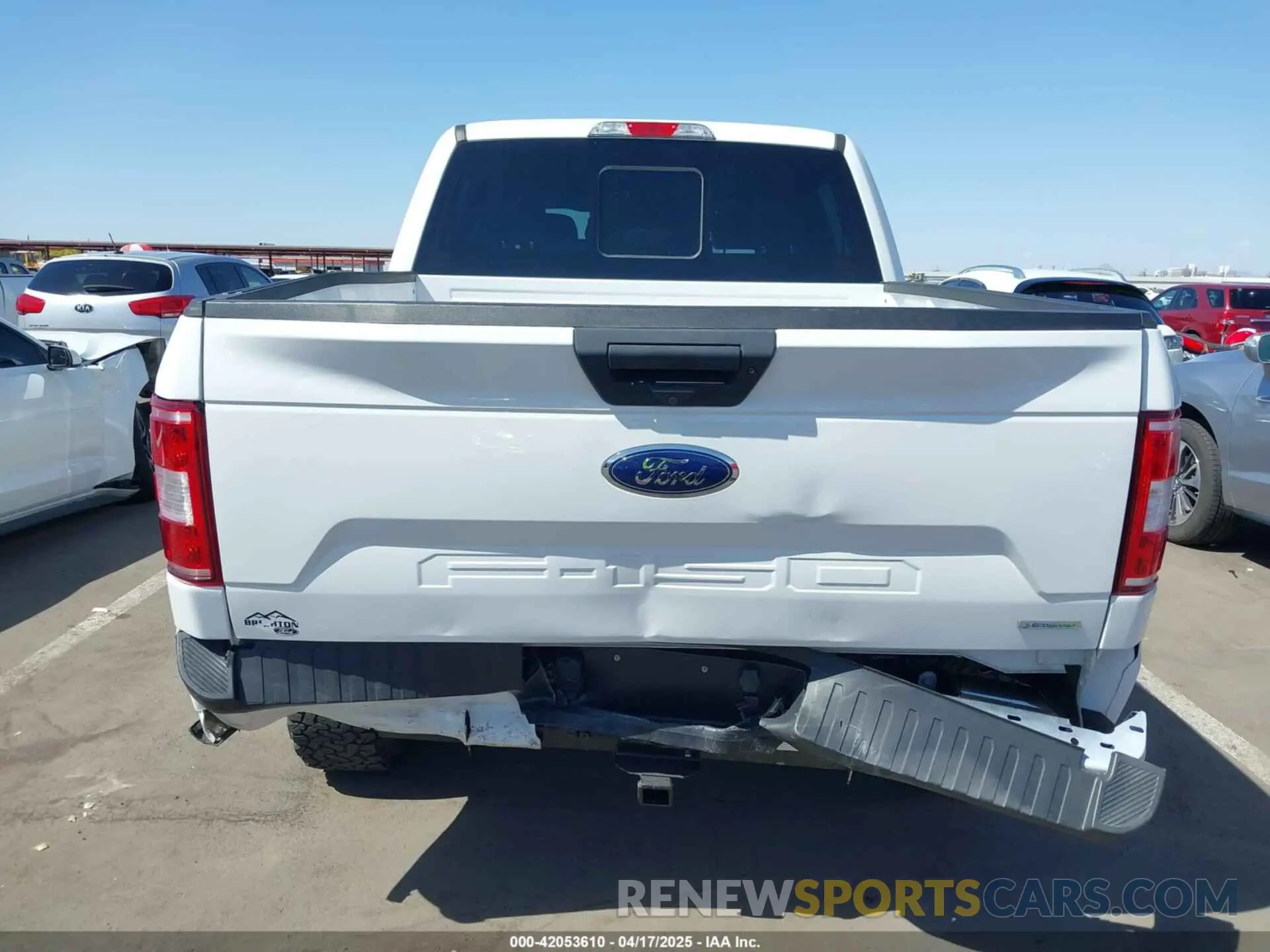 6 fotografías del automóvil dañado 1FTEW1E47KFD53387 FORD F-150 2019