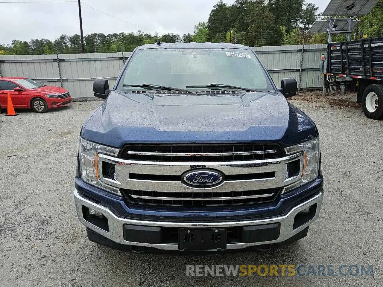 5 fotografías del automóvil dañado 1FTEW1E47KKE49673 FORD F-150 2019
