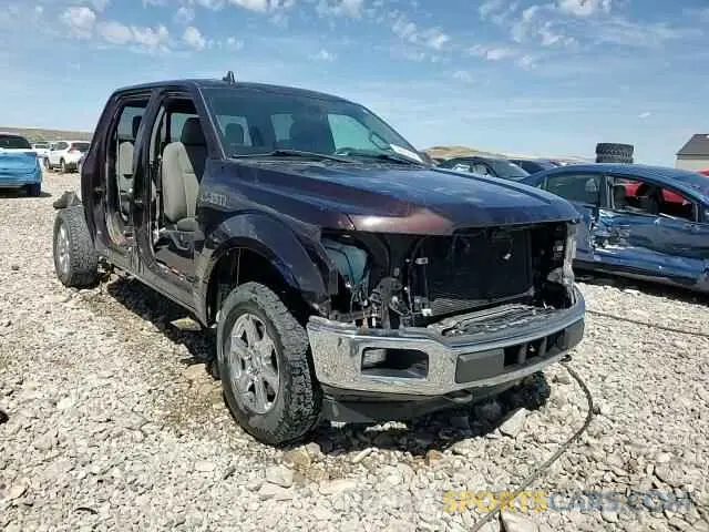 14 fotografías del automóvil dañado 1FTEW1E48KKD74160 FORD F-150 2019