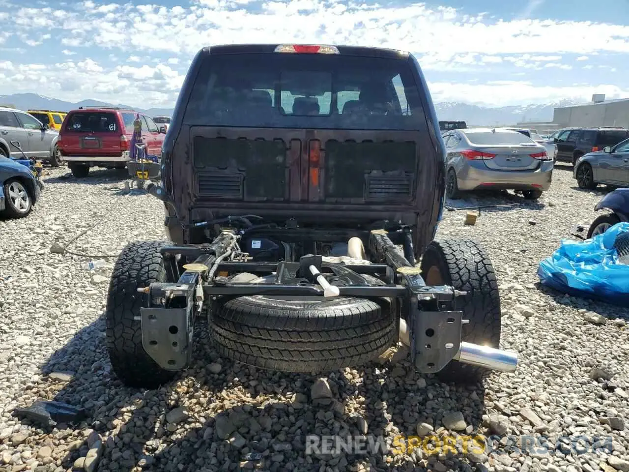 6 fotografías del automóvil dañado 1FTEW1E48KKD74160 FORD F-150 2019