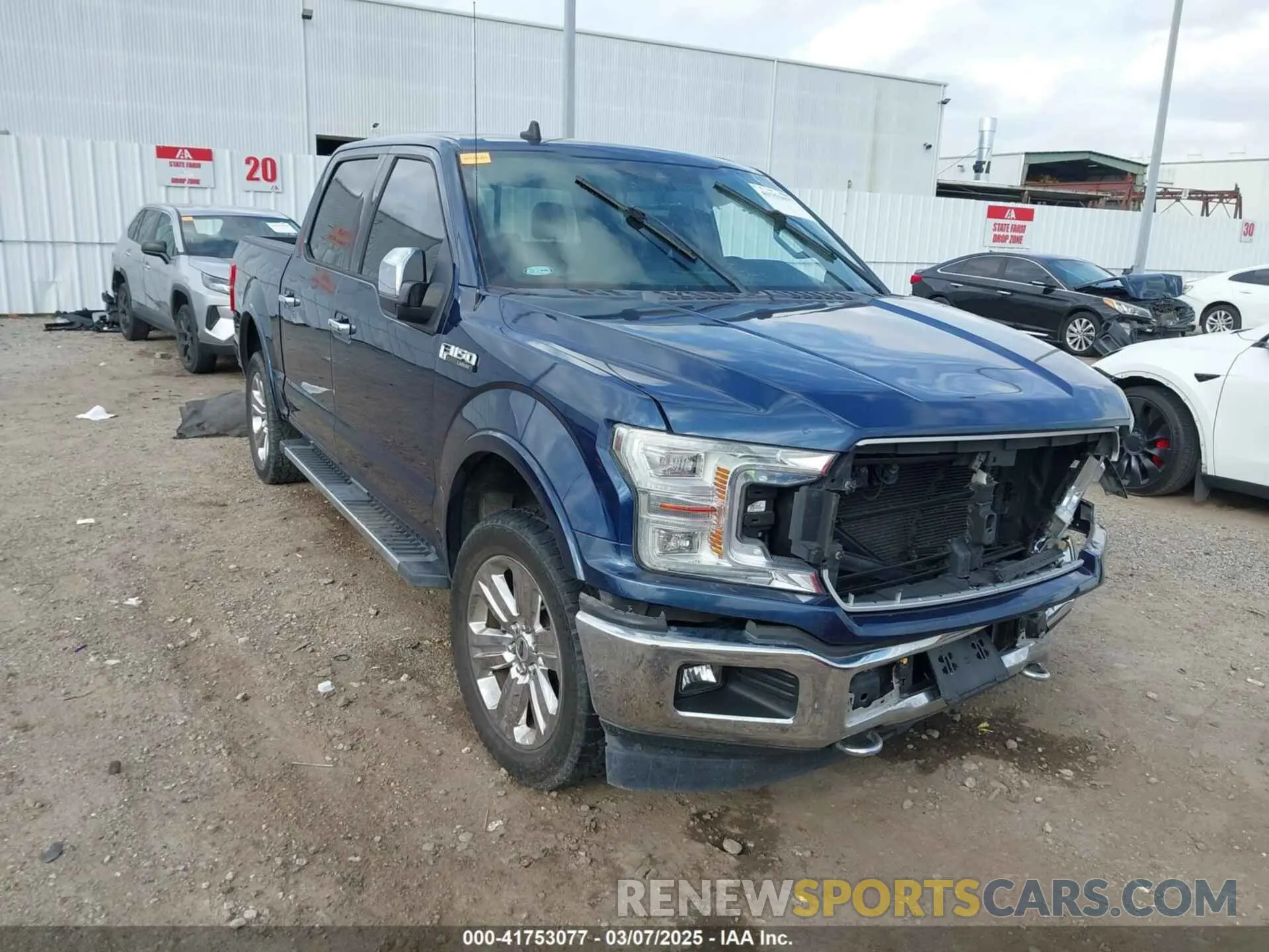 1 fotografías del automóvil dañado 1FTEW1E48KKD81142 FORD F-150 2019