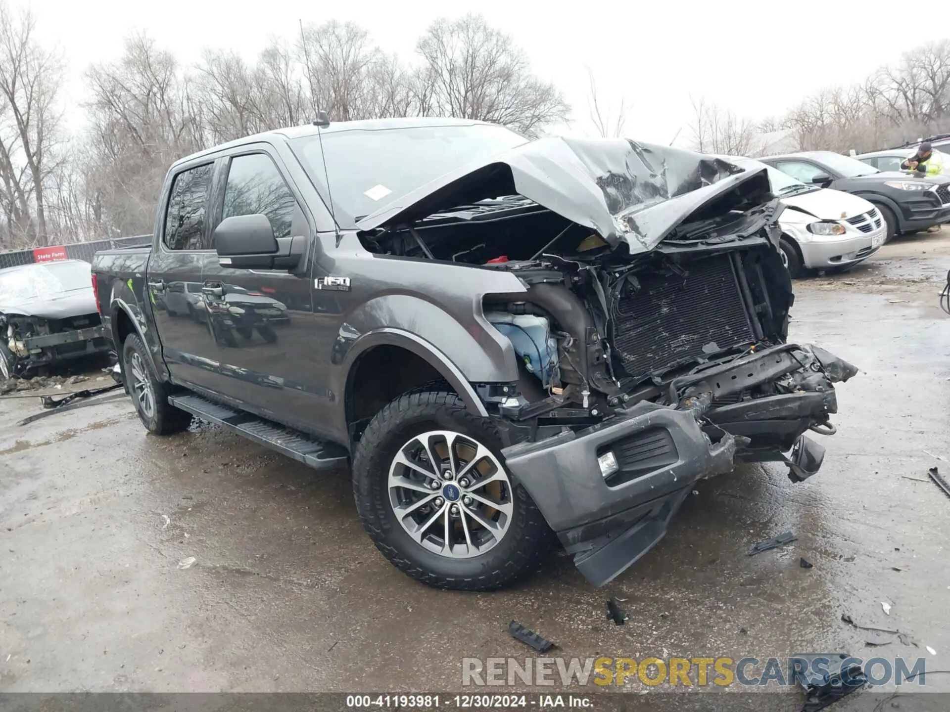 1 fotografías del automóvil dañado 1FTEW1E49KFB29702 FORD F-150 2019