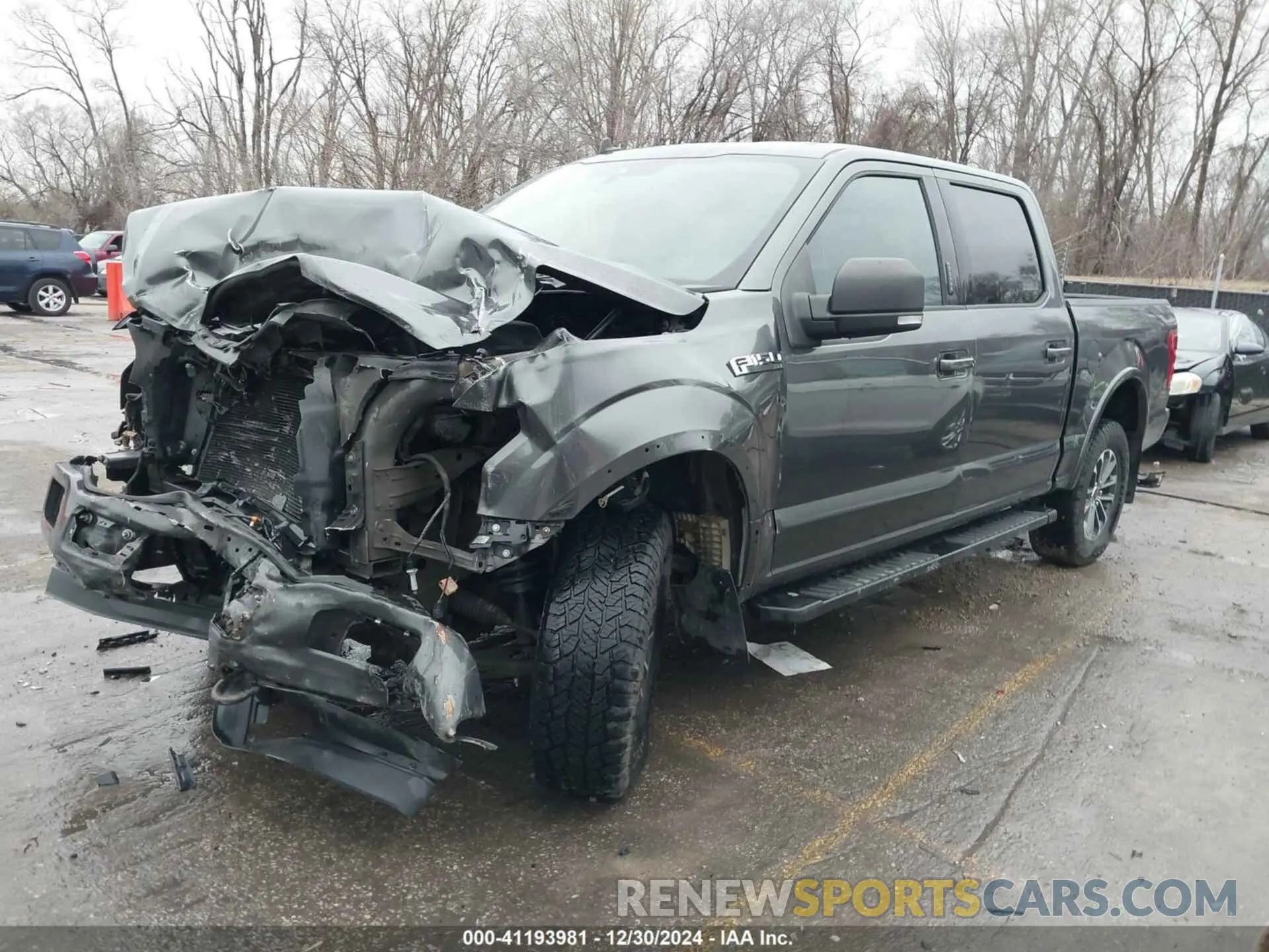 2 fotografías del automóvil dañado 1FTEW1E49KFB29702 FORD F-150 2019