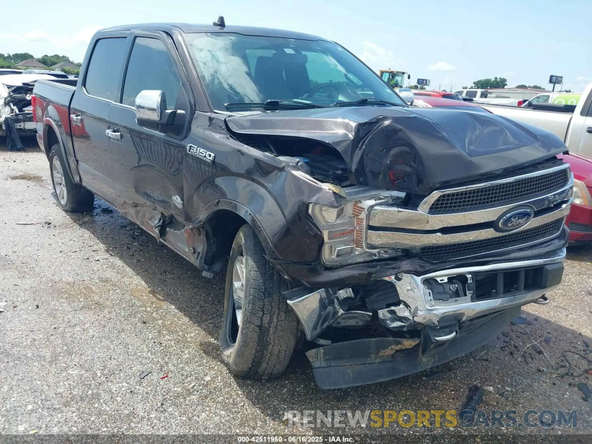 1 fotografías del automóvil dañado 1FTEW1E49KFC84721 FORD F-150 2019