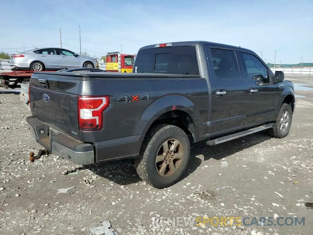 3 fotografías del automóvil dañado 1FTEW1E49KKC32755 FORD F-150 2019