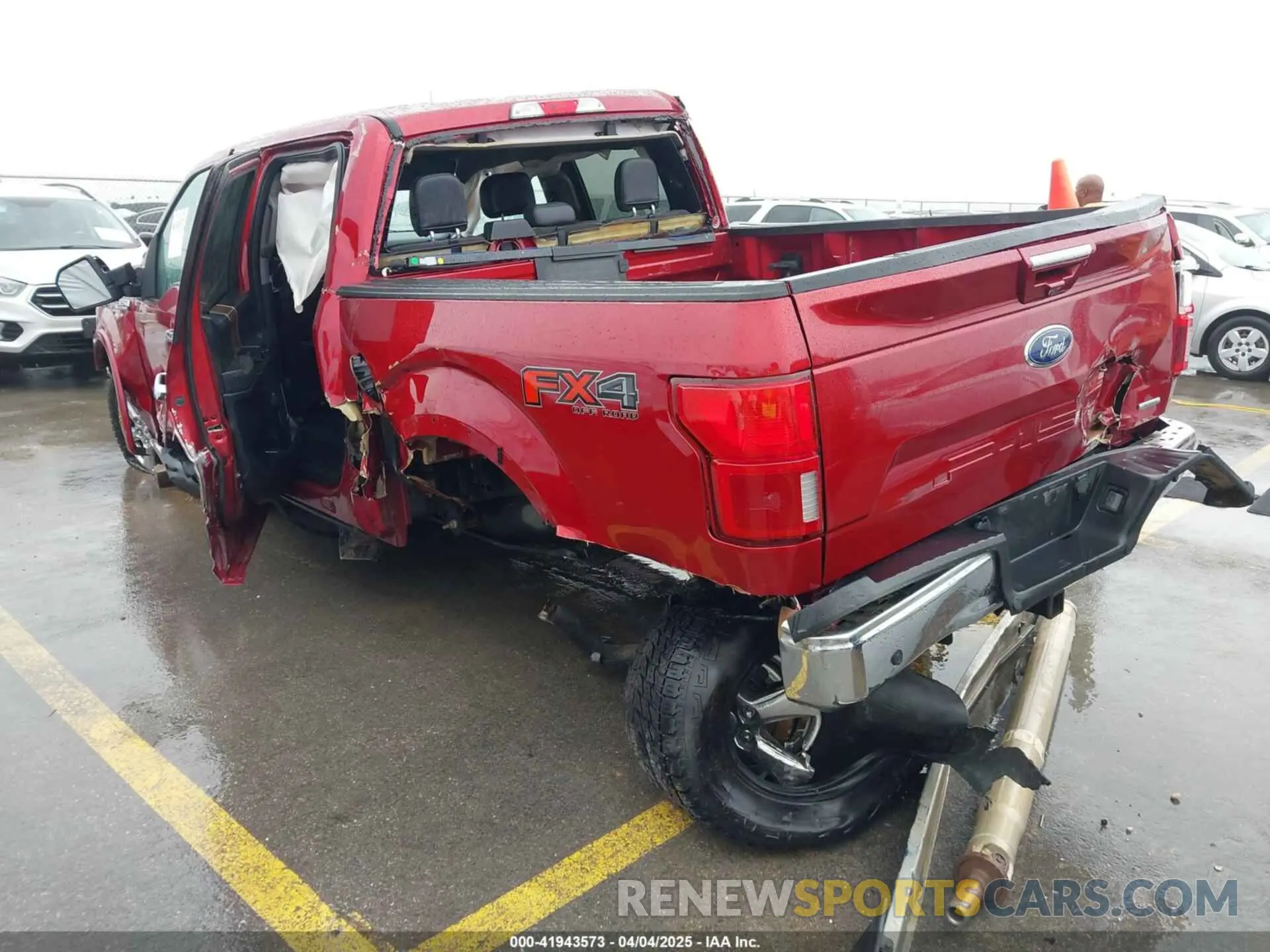 3 fotografías del automóvil dañado 1FTEW1E4XKKF31963 FORD F-150 2019