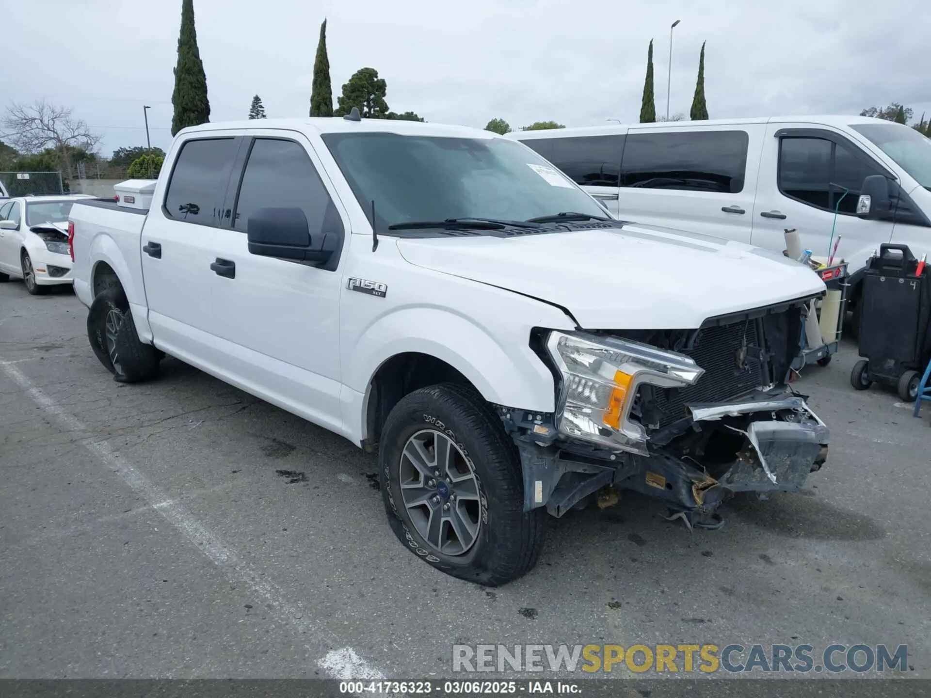 1 fotografías del automóvil dañado 1FTEW1E50KKC40025 FORD F-150 2019