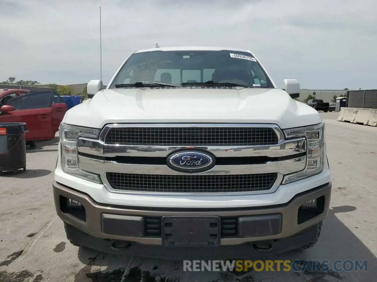 5 fotografías del automóvil dañado 1FTEW1E51KFB58751 FORD F-150 2019