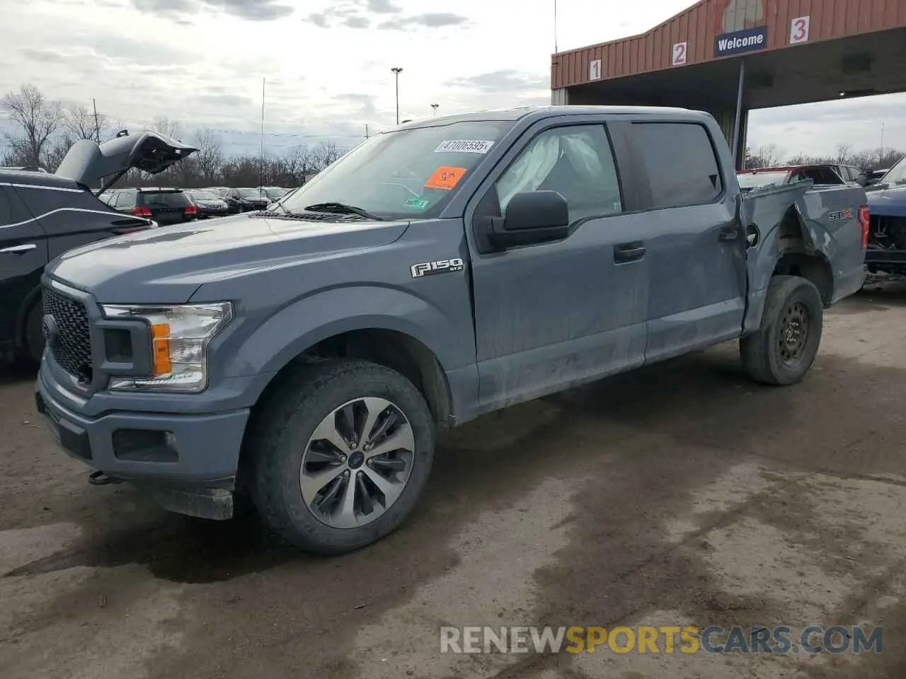 1 fotografías del automóvil dañado 1FTEW1E51KFC05860 FORD F-150 2019