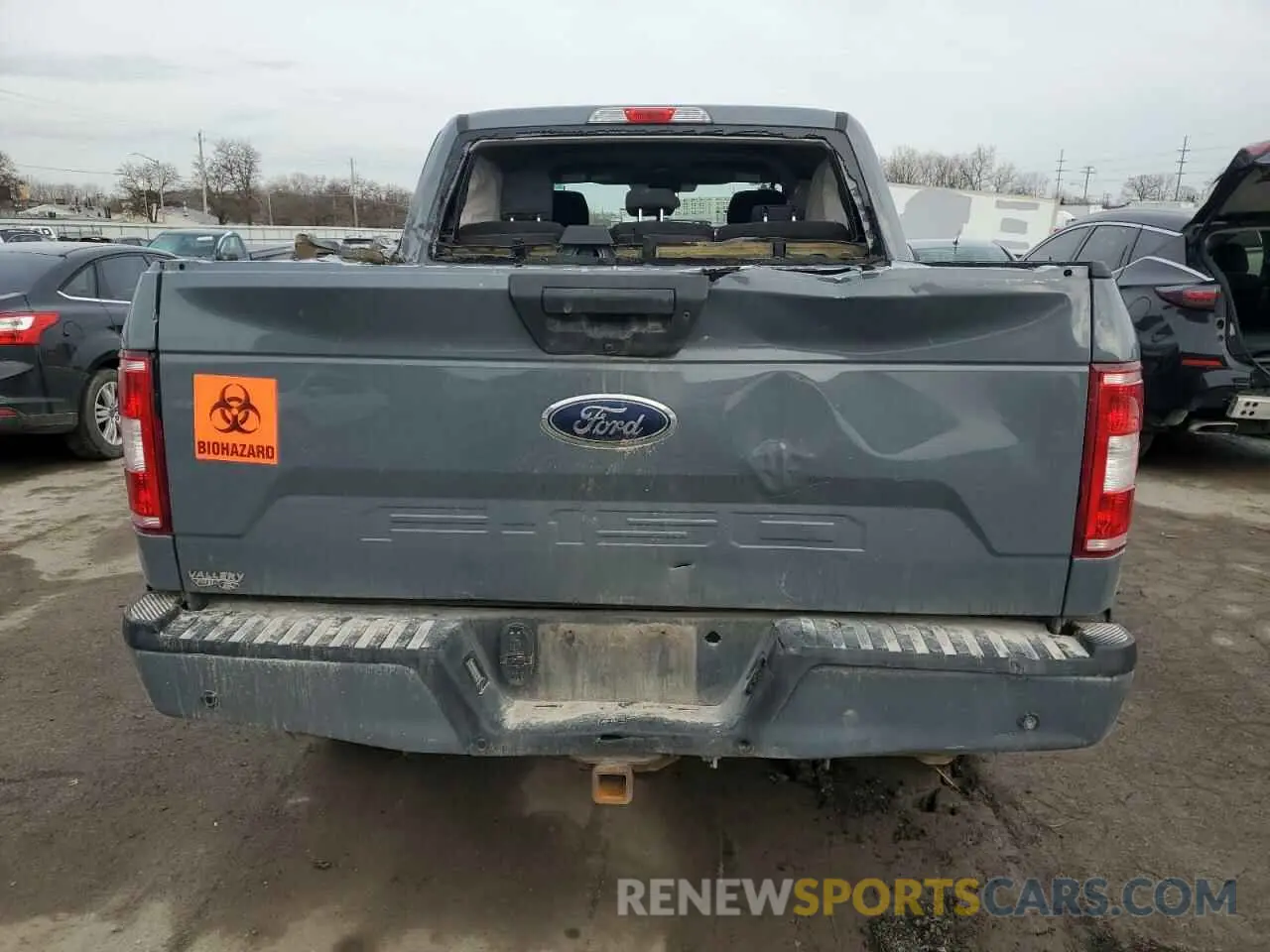 6 fotografías del automóvil dañado 1FTEW1E51KFC05860 FORD F-150 2019