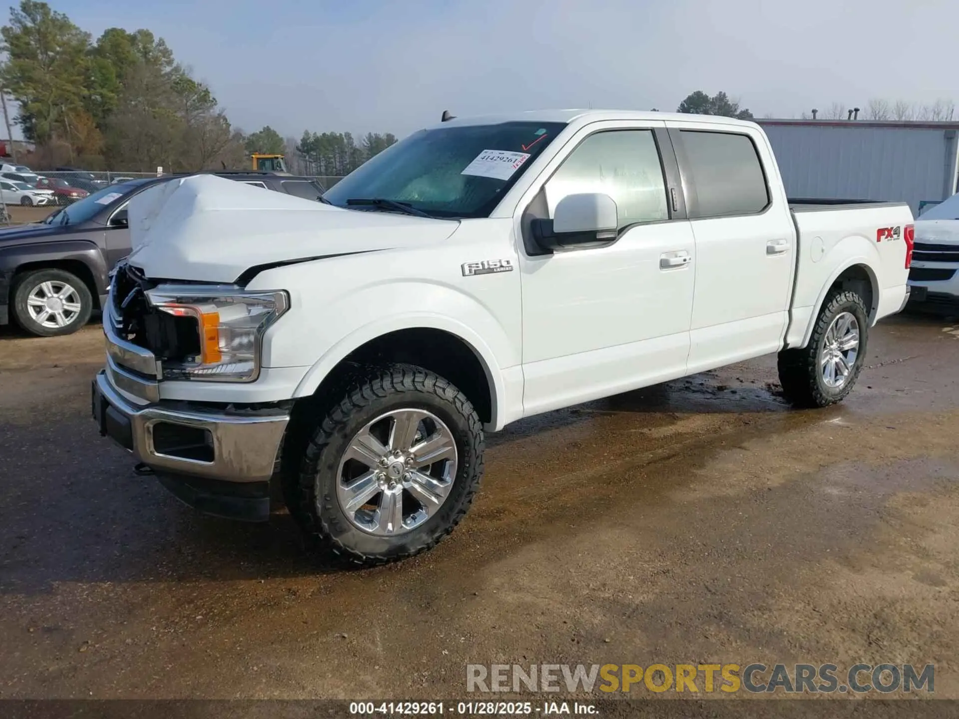 2 fotografías del automóvil dañado 1FTEW1E51KFC77979 FORD F-150 2019