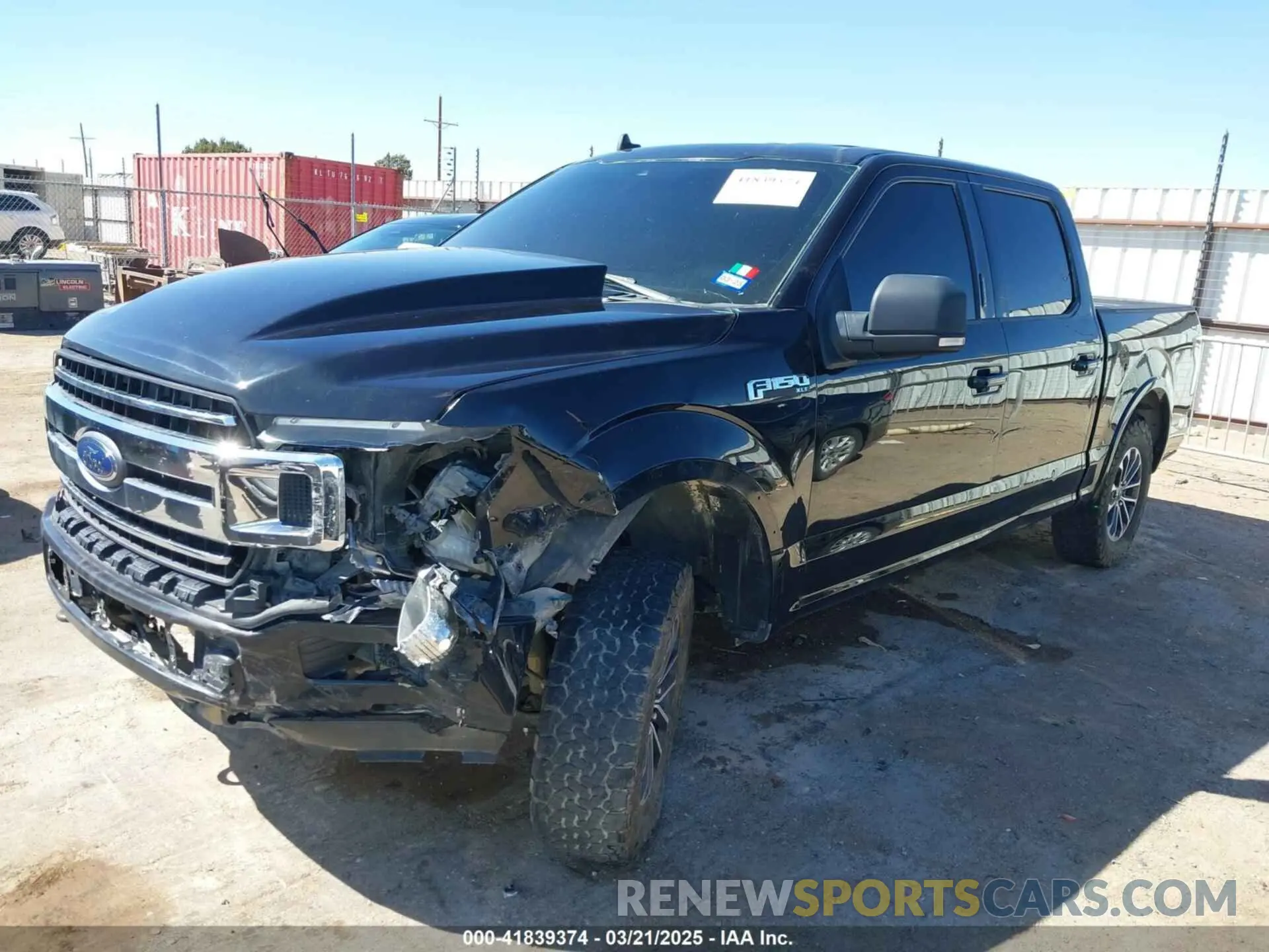 2 fotografías del automóvil dañado 1FTEW1E51KKD71156 FORD F-150 2019