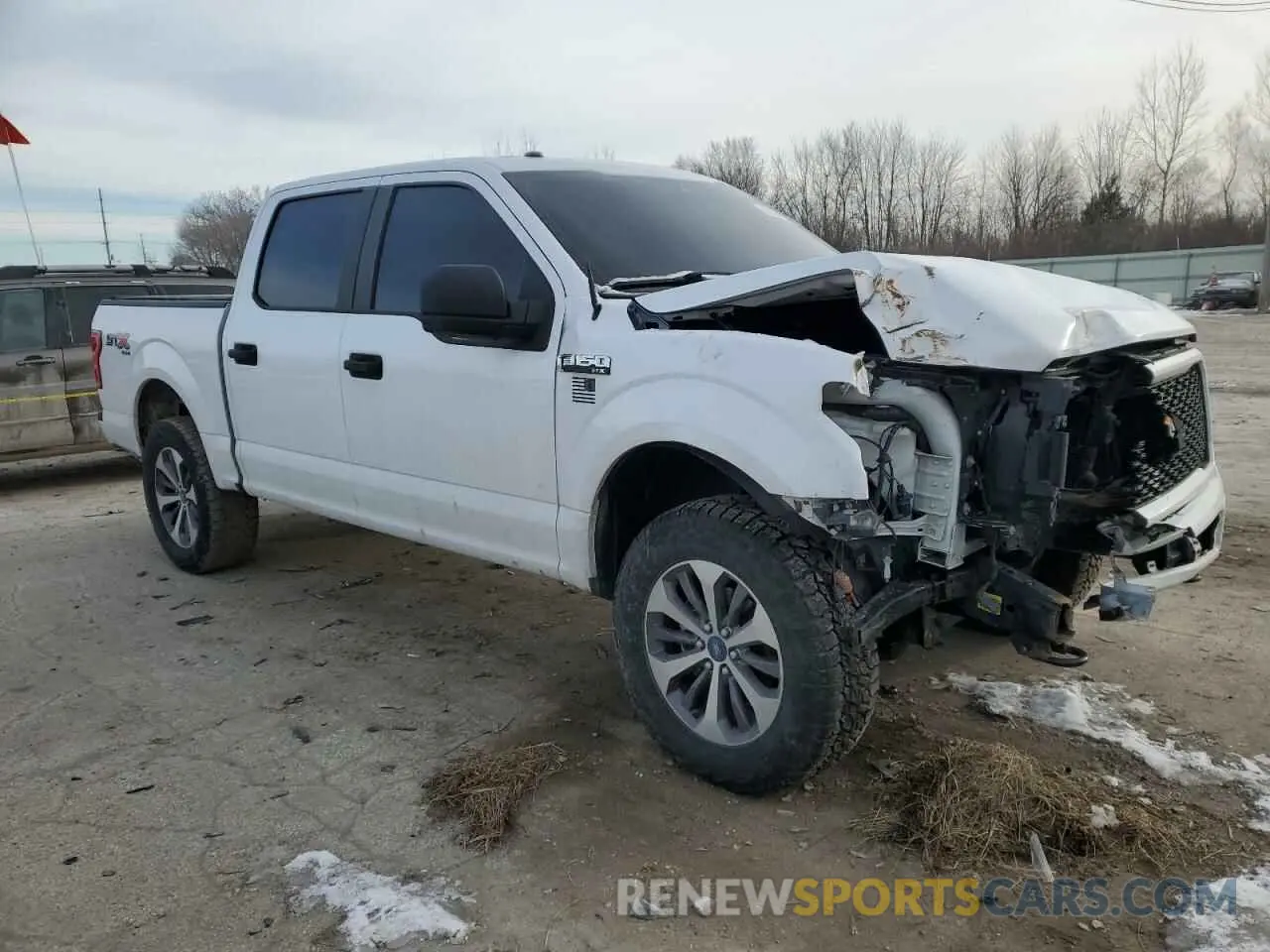 4 fotografías del automóvil dañado 1FTEW1E52KKF11344 FORD F-150 2019