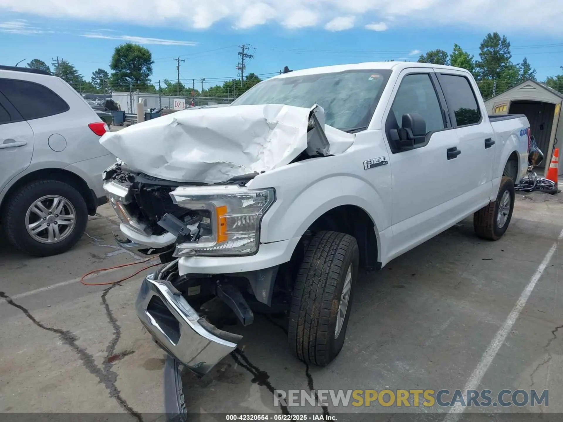 2 fotografías del automóvil dañado 1FTEW1E53KFD17091 FORD F-150 2019