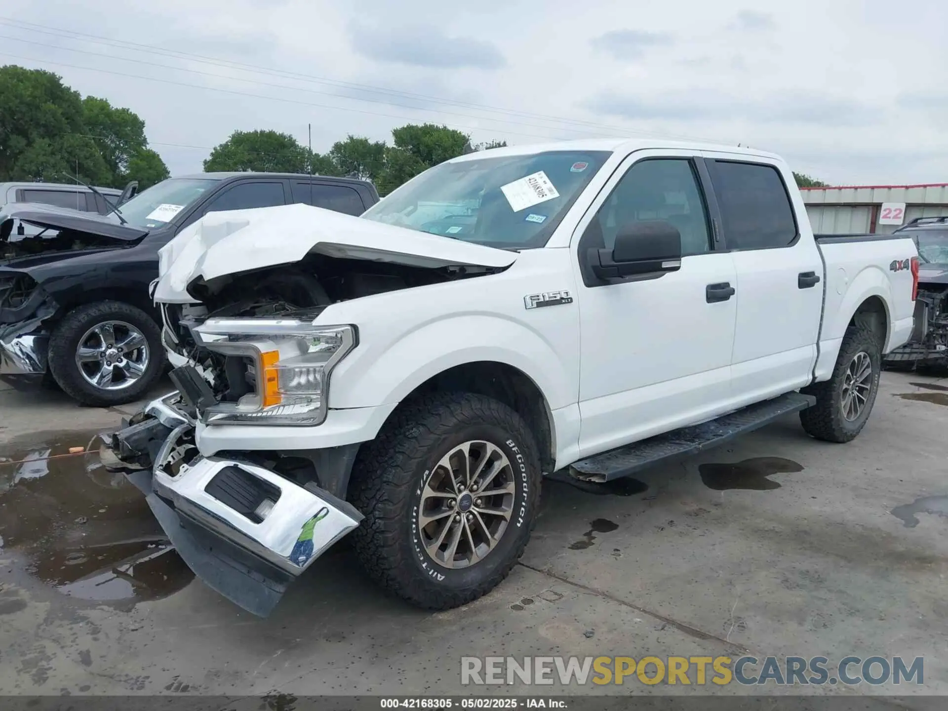 2 fotografías del automóvil dañado 1FTEW1E54KFA20525 FORD F-150 2019