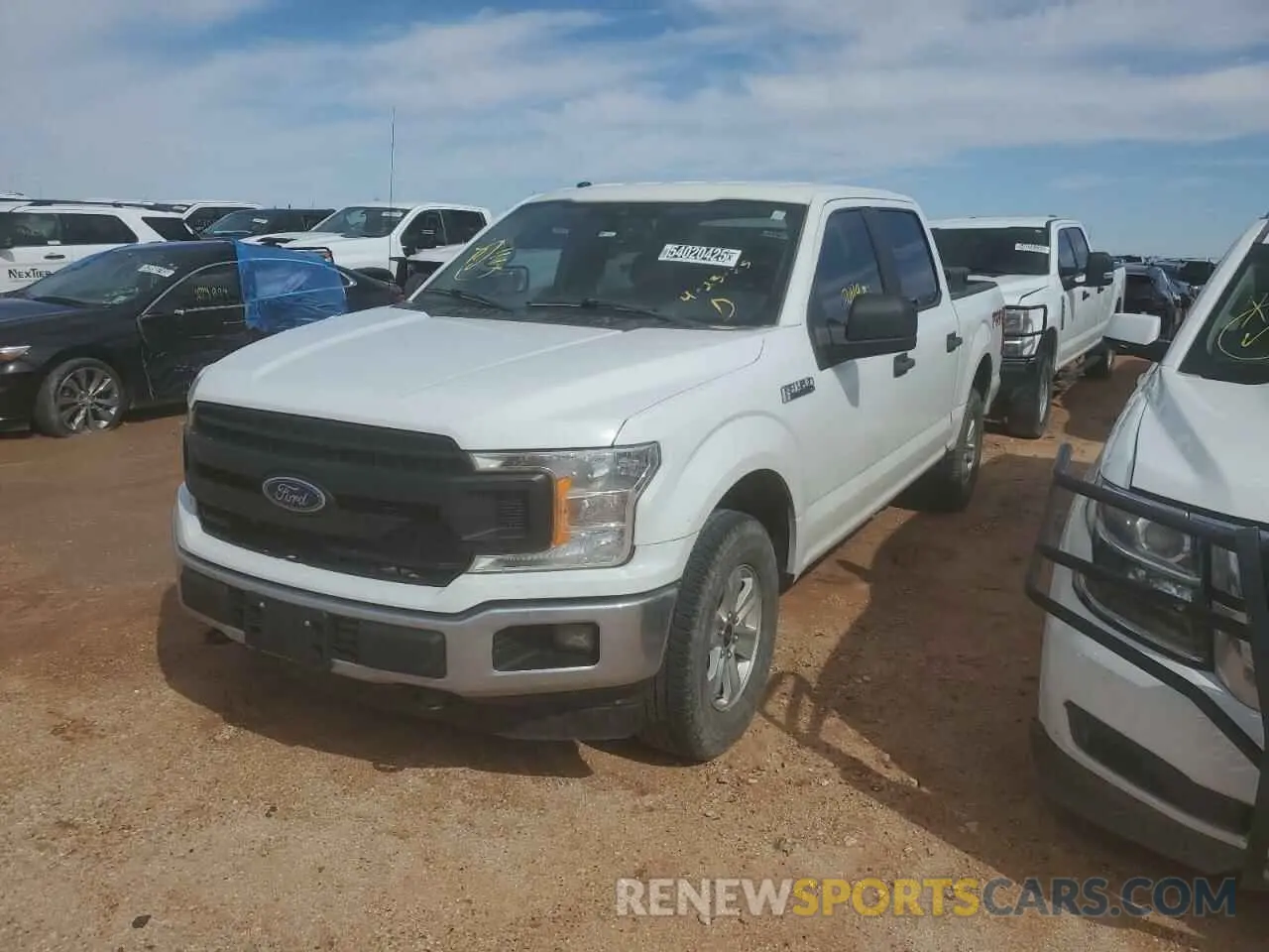 1 fotografías del automóvil dañado 1FTEW1E54KFA21898 FORD F-150 2019