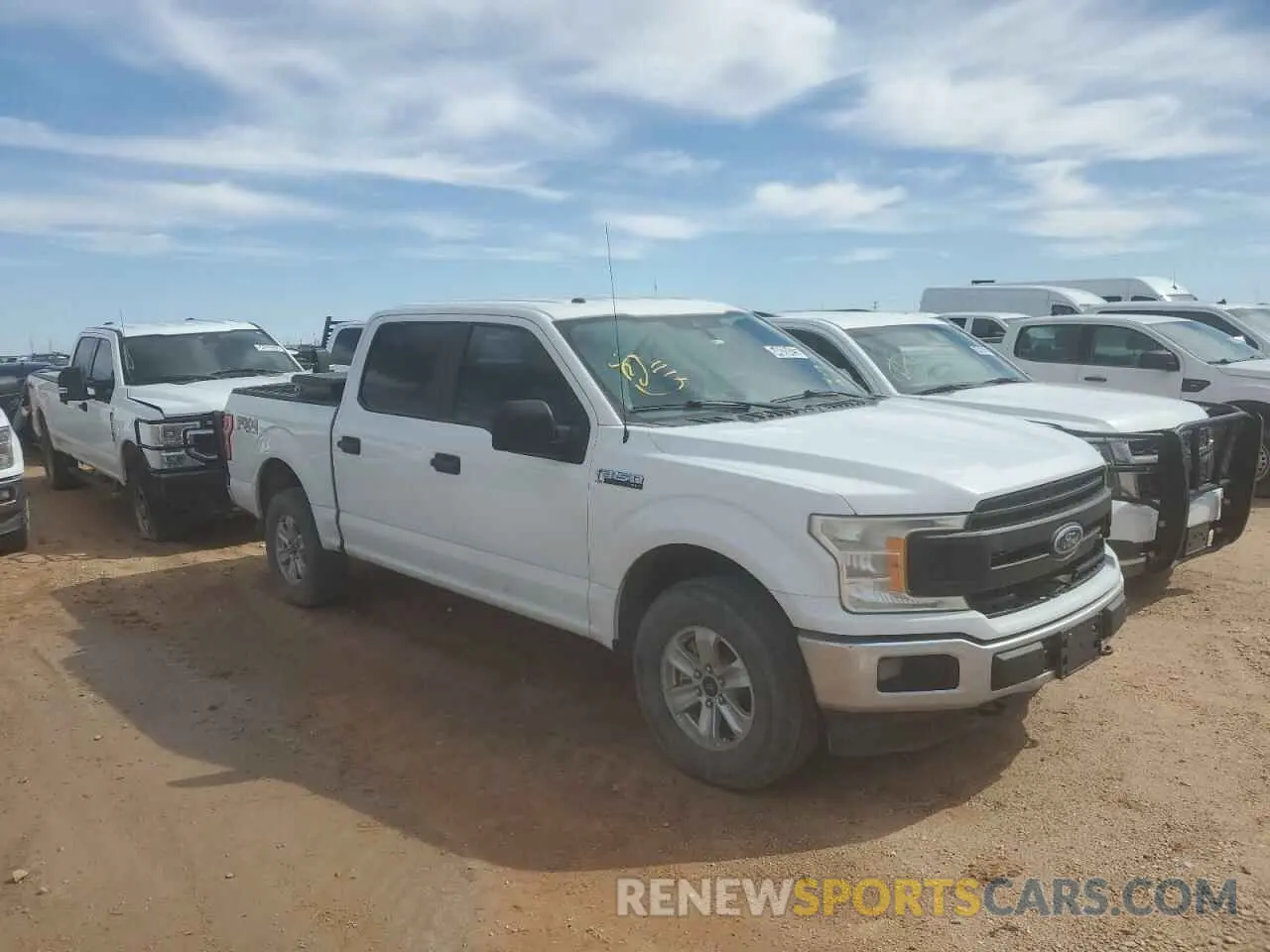 4 fotografías del automóvil dañado 1FTEW1E54KFA21898 FORD F-150 2019