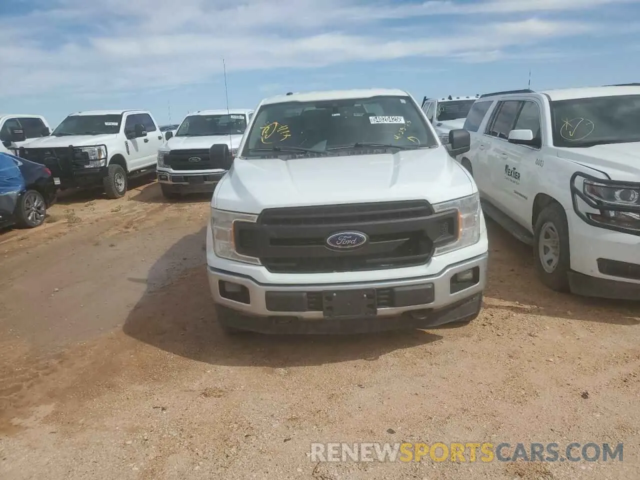 5 fotografías del automóvil dañado 1FTEW1E54KFA21898 FORD F-150 2019